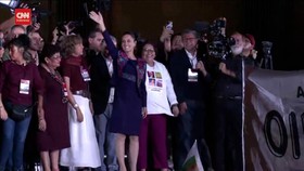 VIDEO: Meksiko Punya Presiden Perempuan Pertama, Claudia Sheinbaum