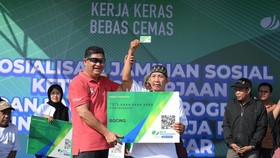 35.422 Pekerja Rentan di Makassar Jadi Peserta BPJS Ketenagakerjaan