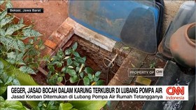 VIDEO: Geger, Jasad Bocah dalam Karung Terkubur di Lubang Pompa Air