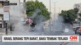 VIDEO: Israel Serang Tepi Barat, Baku Tembak Terjadi