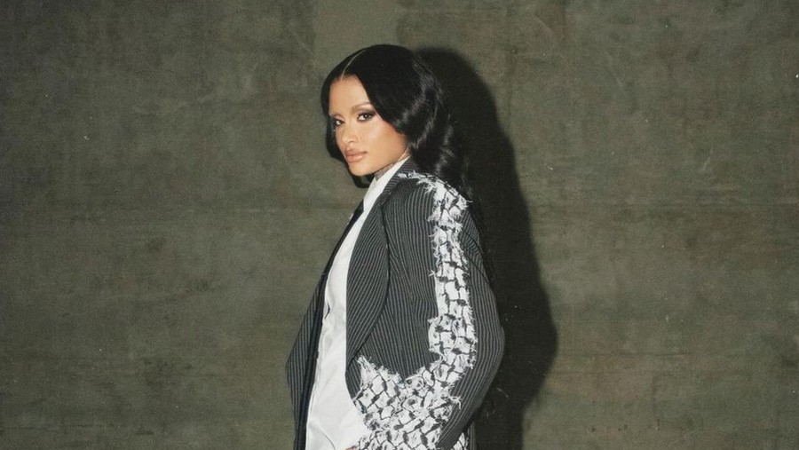 Kehlani di Video Musik Bela Palestina