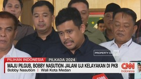 VIDEO: Maju Pilgub, Bobby Nasution Jalani Uji Kelayakan di PKB