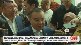 VIDEO: Ridwan Kamil Dapat Rekomendasi Gerindra di Pilkada Jakarta