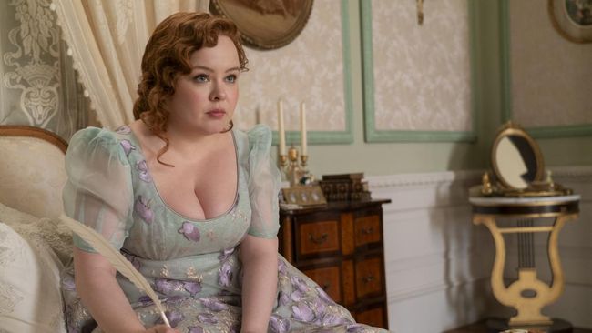 Bridgerton 3 part 2 akan mengisahkan Penelope berjuang sembunyikan identitas Lady Whistledown dari Polin jelang pernikahan mereka.