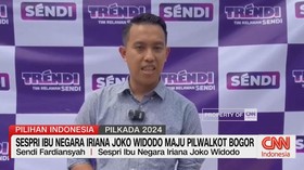 VIDEO: Sespri Ibu Negara Iriana Joko Widodo Maju Pilwalkot Bogor