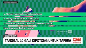 VIDEO: Tanggal 10 Gaji Dipotong untuk Tapera