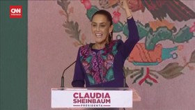VIDEO: Claudia Sheinbaum Akan Jadi Presiden Perempuan Pertama Meksiko