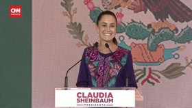 VIDEO: Claudia Sheinbaum jadi Presiden Perempuan Pertama Meksiko