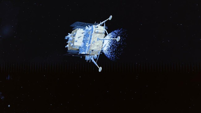 Wahana antariksa Chang'e-6 milik China saat ini sedang dalam perjalanan kembali ke Bumi dengan membawa sampel pertama dari sisi jauh bulan.
