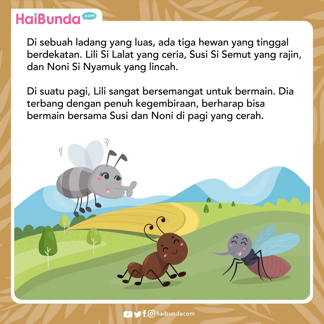 Cerita Fabel Lalat