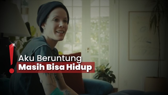 Diduga Idap Lupus dan Leukimia, Halsey Ngaku Beruntung Masih Hidup
