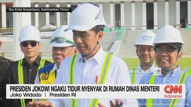 VIDEO: Jokowi Mengaku Dapat Tidur Nyenyak Saat Menginap di IKN