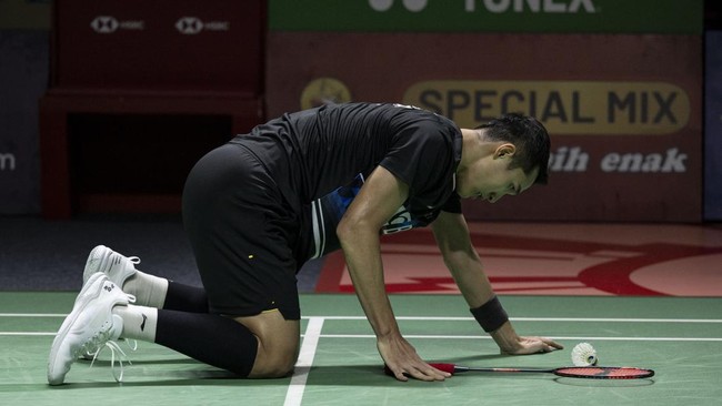 Kekecewaan Mendalam Jonatan Usai Kandas pada Babak Pertama Indonesia Open