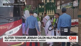 VIDEO: Kloter Terakhir Jemaah Calon Haji Palembang