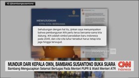 VIDEO: Mundur dari Kepala OIKN, Bambang Susantono Buka Suara