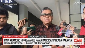 VIDEO: PDIP: Pramono Hingga Anies Nama Kandidat Pilkada Jakarta
