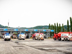 BBM di Bengkulu Disuplai 3 Provinsi Imbas Pipa Tertabrak Tongkang