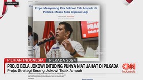 VIDEO: Projo Bela Jokowi Dituding Punya Niat Jahat di Pilkada