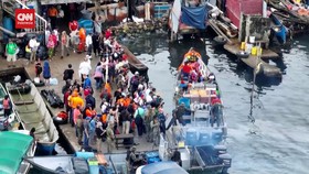 VIDEO: Ratusan Keluarga Tinggalkan Pulau di Panama Akibat Air Pasang