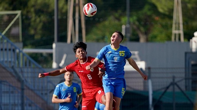 Timnas Indonesia U-20 Menelan Kekalahan Memalukan 0-3 dari Ukraina di Toulon Cup