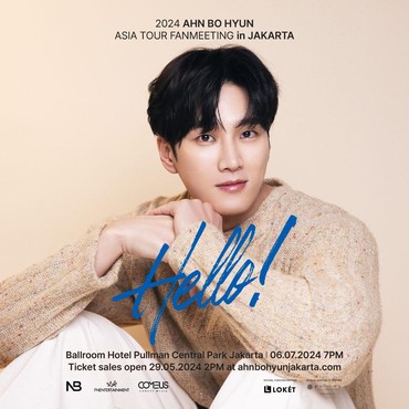Ini Harga Tiket dan Seatplan Fan Meeting Ahn Bo Hyun di Jakarta