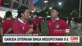 VIDEO: Garuda Diterkam Singa Mesopotamia 0-2