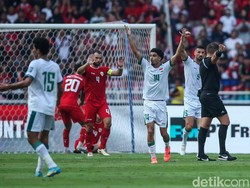 Timnas Indonesia Dibungkam Irak 0-2