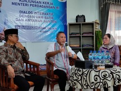 Zulhas Tantang UMKM Batik Banten Go Internasional
