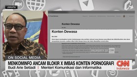 VIDEO: Menkominfo Ancam Blokir X Imbas Konten Pornografi