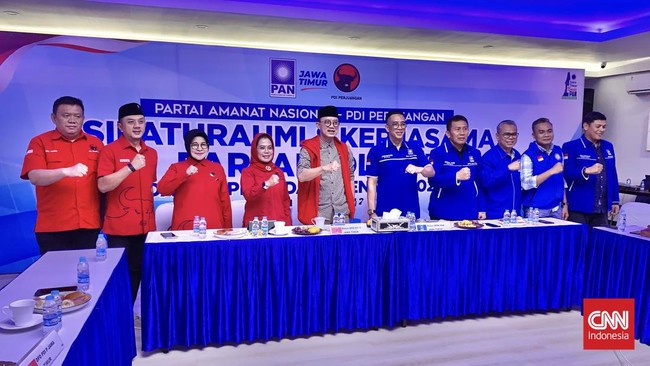 Kolaborasi Strategis PDIP-PAN Kuasai 13 Pilkada di Jawa Timur