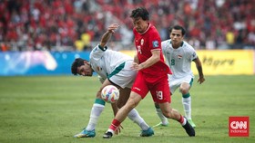 FOTO: Indonesia Kalah dari Irak, Sayap-sayap Garuda Patah di GBK