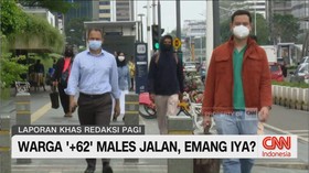 VIDEO: Warga '+62' Males Jalan, Emang Iya?
