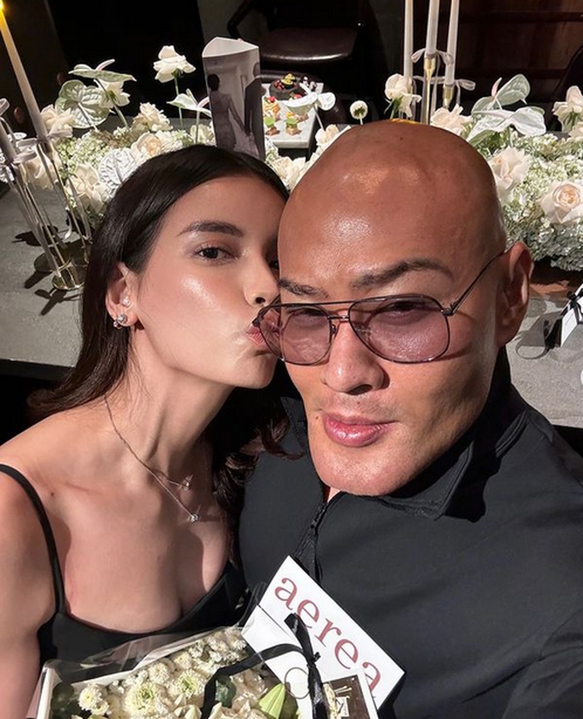 Deddy Corbuzier dan Sabrina Makan Malam Rayakan Ultah Pernikahan