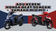 INFOGRAFIS: Adu Keren Honda Beat vs Yamaha Mio M3