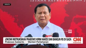 VIDEO: Jokowi Instruksikan Prabowo Kirim Nakes dan Bangun RS di Gaza