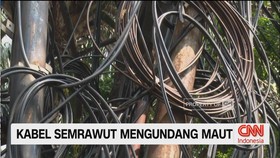 VIDEO: Kabel Semrawut Mengundang Maut