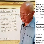 Kisah Pak Melan Pensiunan Guru Matematika yang Kini Mengajar di TikTok, Banyak 'Siswa' Sukses!