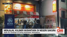 VIDEO: Menjajal Kuliner Nusantara di Negeri Sakura