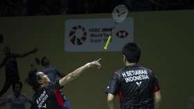 Ahsan Usai Kalah di Indonesia Open: Maaf Lempar Raket Kekencangan