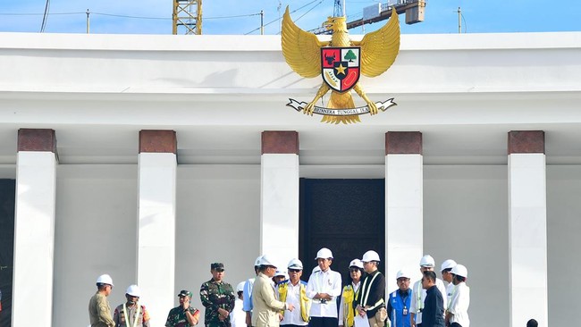 Kasetpres mengatakan JOkowi bakal menginap 1-2 hari di IKN akhir bulan ini, juga meresmikan tol pada 28 Juli nanti.