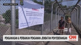 VIDEO: Pengawasan dan Perbaikan Pengaman Jembatan Penyeberangan