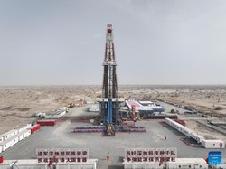 China Sukses Gali Lubang Sedalam 10 Kilometer di Wilayah Uighur
