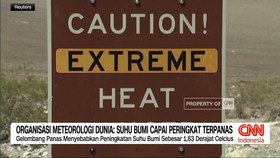 VIDEO: Organisasi Meteorologi Dunia Suhu Bumi Capai Peringkat Terpanas