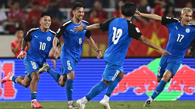 Daftar Pemain Filipina di Piala AFF 2024: Terpaksa Pakai Pelapis