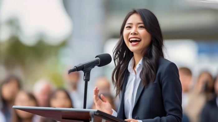 Tips Menguasai Audiens Saat Berbicara di Depan Umum/Foto: Freepik/tongpatong Cara Jitu Public Speaking untuk Pemula Anti Ngeblank, Yuk Catat!