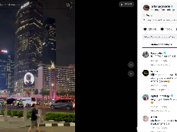 Heboh! Ariana Grande Posting Video Jakarta, Soroti Bundaran HI