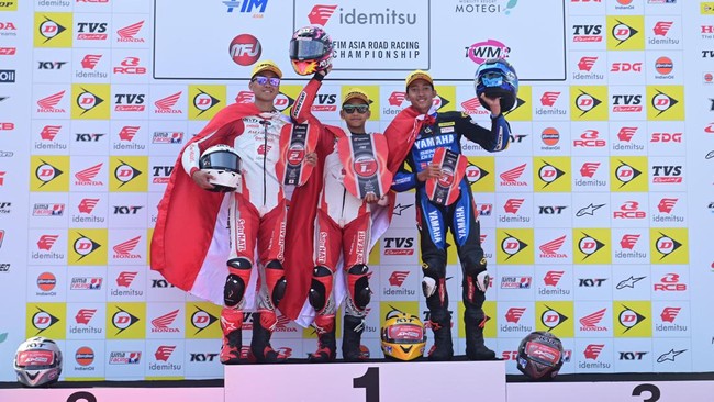 Ketenaran Indonesia dalam ARRC Jepang 2024: Pembalap Lokal Dominasi Podium Race 1