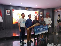 Kepedulian Polisi Kota Malang Salurkan 37 Kaki Palsu untuk Korban Kecelakaan