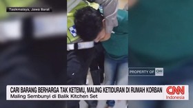 VIDEO: Cari Barang Berharga, Maling Ketiduran di Rumah Korban