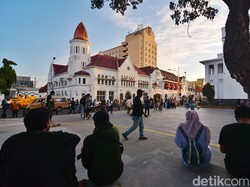 Kawasan Kota Lama Surabaya Bakal Dijaga Ketat dari Tangan Usil Vandalisme